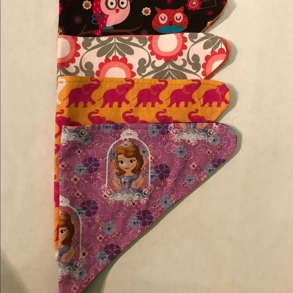 Baby Bibs New Handmade Cotton Bandanna Style